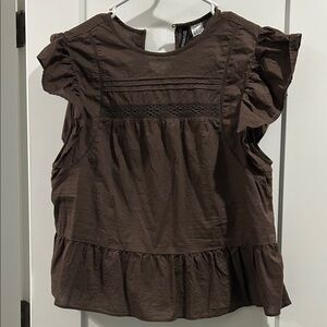 H&M Brown Blouse